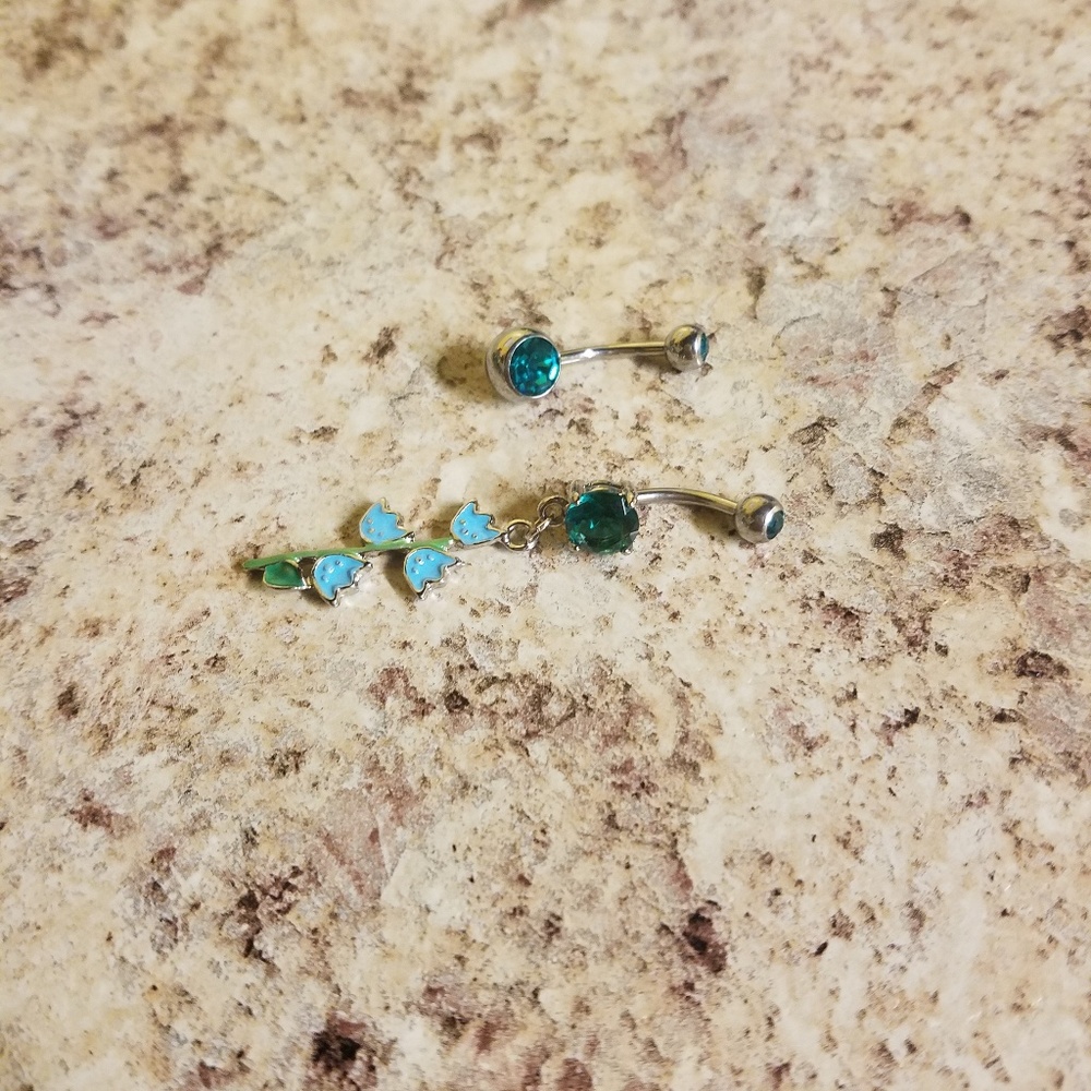 Tulip Belly Ring